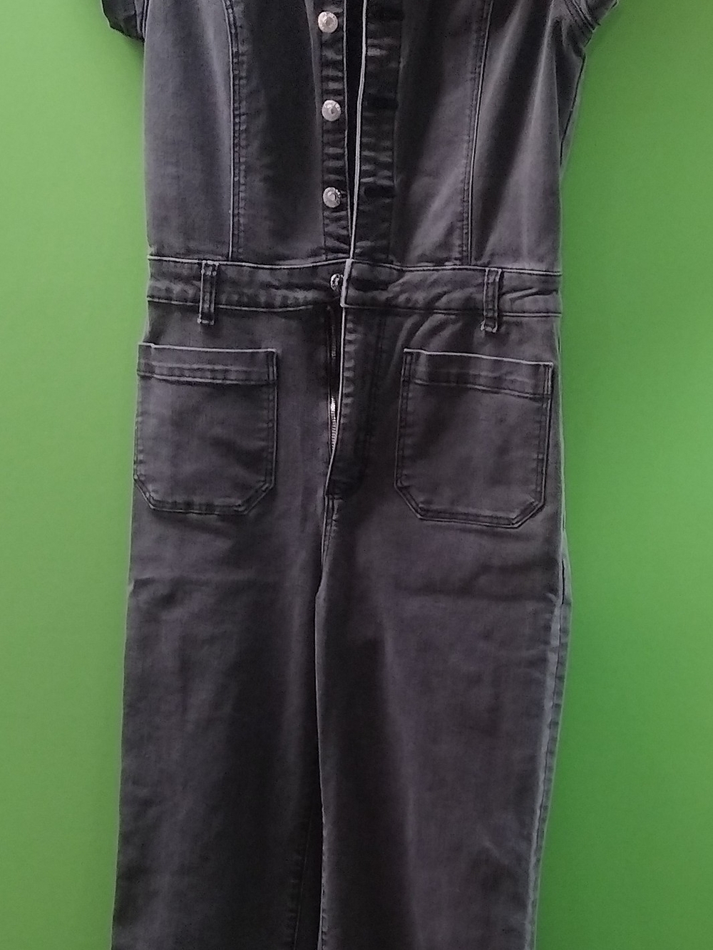 ROLLA'S Black Denim Jumpsuit